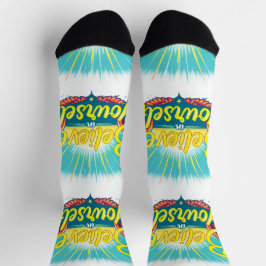 Bright Socks RANDOPIX Art Socks 0039482 ソックス