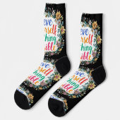 Bright Socks RANDOPIX Art Socks 0039485 ソックス (左)