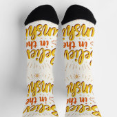 Bright Socks RANDOPIX Believe In Sunshine 0039496 ソックス (上部)