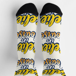 Bright Socks RANDOPIX Believe In Yourself 0039491 ソックス