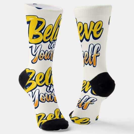 Bright Socks RANDOPIX Believe In Yourself 0039491 ソックス (傾斜あり)