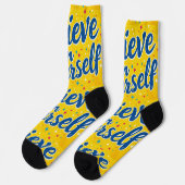 Bright Socks RANDOPIX Believe In Yourself 0039497 ソックス (左)