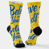 Bright Socks RANDOPIX Believe In Yourself 0039497 ソックス (傾斜あり)