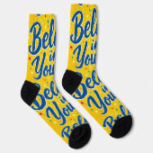 Bright Socks RANDOPIX Believe In Yourself 0039497 ソックス (右)