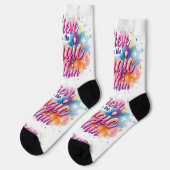 Bright Socks RANDOPIX Believe Magic Within 0039492 ソックス (左)
