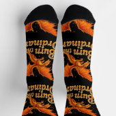 Bright Socks RANDOPIX Burn The Ordinary 0039501 ソックス (上部)