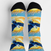 Bright Socks RANDOPIX Eagle Rise Above 0039495 ソックス (上部)