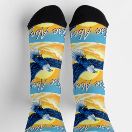 Bright Socks RANDOPIX Eagle Rise Above 0039495 ソックス