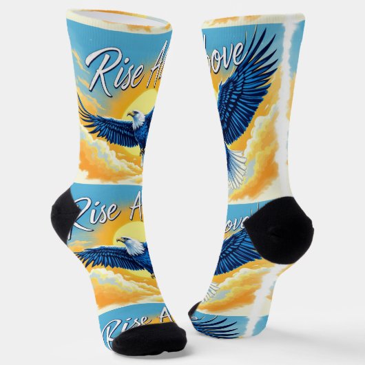 Bright Socks RANDOPIX Eagle Rise Above 0039495 ソックス (傾斜あり)