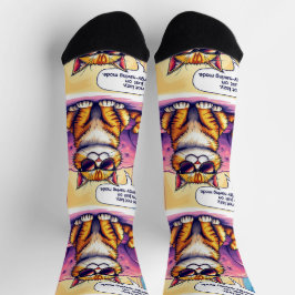 Bright Socks RANDOPIX Energy Saving Mode 0039503 ソックス
