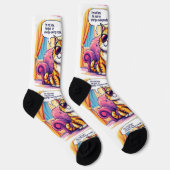 Bright Socks RANDOPIX Energy Saving Mode 0039503 ソックス (右)