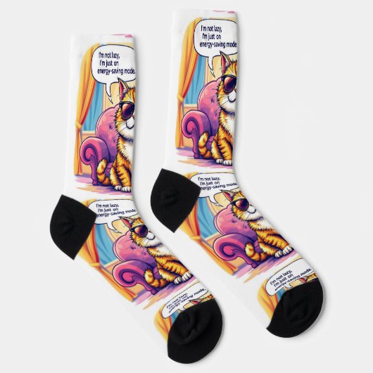 Bright Socks RANDOPIX Energy Saving Mode 0039503 ソックス (右)
