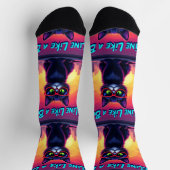 Bright Socks RANDOPIX Feline Like A Boss 0039511 ソックス (上部)