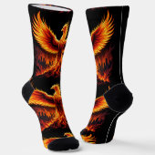 Bright Socks RANDOPIX Fire Phoenix 0039517 ソックス (傾斜あり)