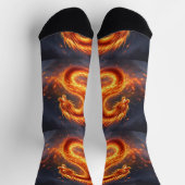 Bright Socks RANDOPIX Fire Serpent 0039505 ソックス (上部)
