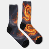 Bright Socks RANDOPIX Fire Serpent 0039505 ソックス (右)