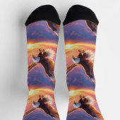 Bright Socks RANDOPIX Flying Eagle 0039516 ソックス (上部)
