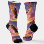 Bright Socks RANDOPIX Flying Eagle 0039516 ソックス (傾斜あり)