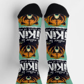 Bright Socks RANDOPIX Hiking Bear 0039522 ソックス (上部)