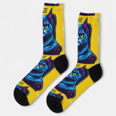 Bright Socks RANDOPIX Judging You 0039504 ソックス (左)