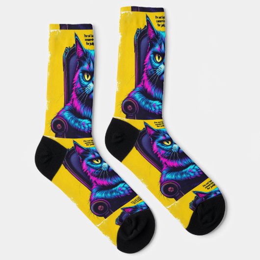 Bright Socks RANDOPIX Judging You 0039504 ソックス (右)