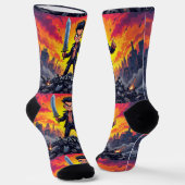 Bright Socks RANDOPIX MAYDAY 0039499 ソックス (傾斜あり)