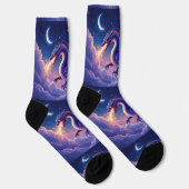 Bright Socks RANDOPIX Moon Dragon 0039525 ソックス (右)