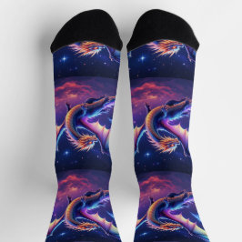 Bright Socks RANDOPIX Night Dragon 0039502 ソックス
