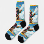 Bright Socks RANDOPIX Skateboard Sloth 0039512 ソックス (左)