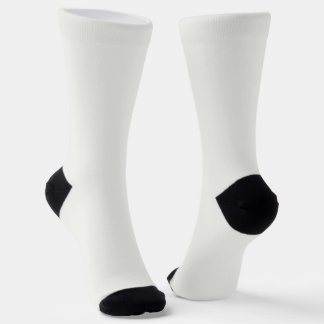 Bright Socks RANDOPIX Solid Colors Bright White ソックス