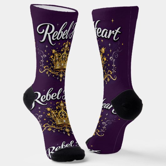 Bright Socks Rebel Heart 0044075 ソックス (傾斜あり)
