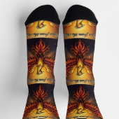 Bright Socks Rise Above The Ashes 0044079 ソックス (上部)