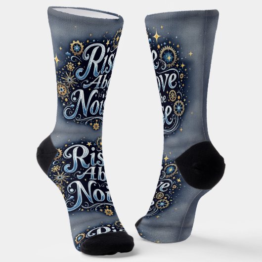 Bright Socks Rise Above The Noise 0044014 ソックス (傾斜あり)