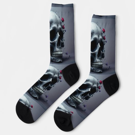 Bright Socks Skull Pics 0037635 ソックス (左)