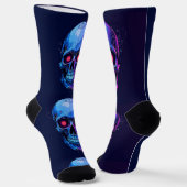Bright Socks Skull Pics 0037636 ソックス (傾斜あり)