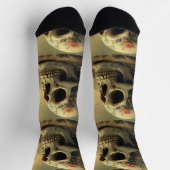 Bright Socks Skull Pics 0037642 ソックス (上部)