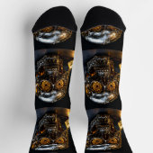 Bright Socks Skull Pics 0037648 ソックス (上部)