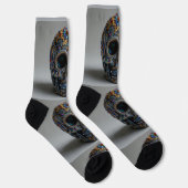 Bright Socks Skull Pics 0037655 ソックス (右)