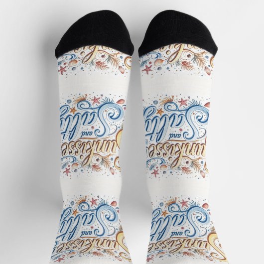 Bright Socks Sunkissed and Salty 0044005 ソックス (上部)