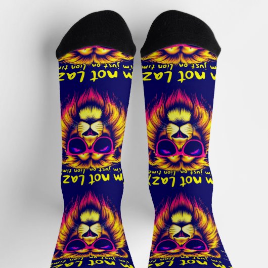 Bright Socks UNISEX Art Socks 0039526 ソックス (上部)