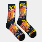 Bright Socks UNISEX Crazy Cat Lady 0040757 ソックス (右)