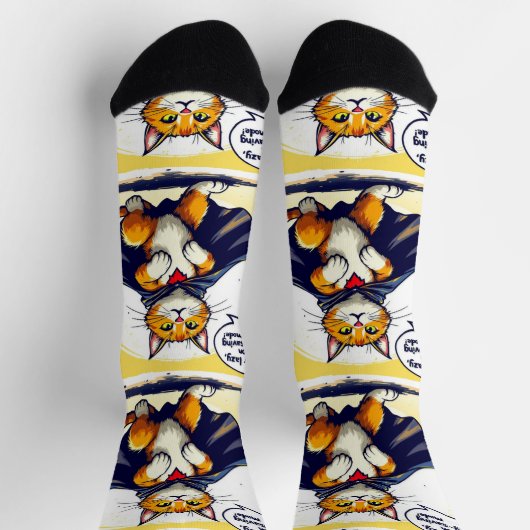 Bright Socks UNISEX Energy Saving Mode 0040760 ソックス (上部)