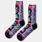 Bright Socks UNISEX Purr-fectly Cool Cat 0040755 ソックス (左)