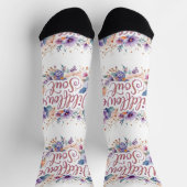 Bright Socks Wildflower Soul 0044019 ソックス (上部)