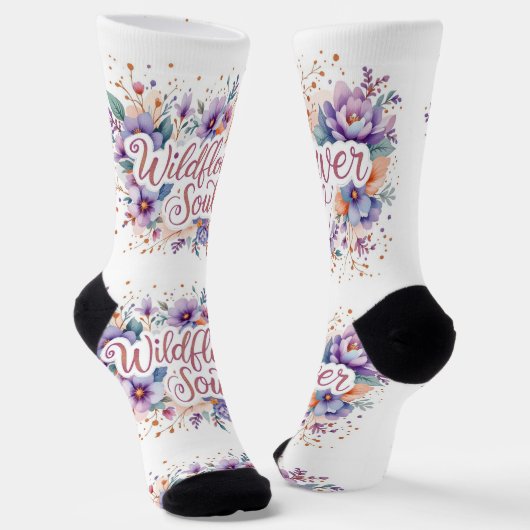 Bright Socks Wildflower Soul 0044019 ソックス (傾斜あり)