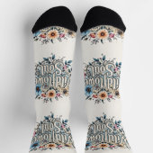 Bright Socks Wildflower Soul 0044030 ソックス (上部)