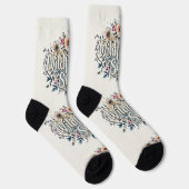 Bright Socks Wildflower Soul 0044030 ソックス (右)