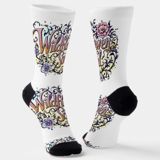 Bright Socks Wildflower Soul 0044042 ソックス (傾斜あり)