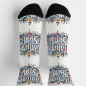 Bright Socks Wildflower Soul 0044044 ソックス (上部)