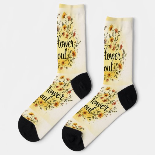 Bright Socks Wildflower Soul 0044078 ソックス (左)